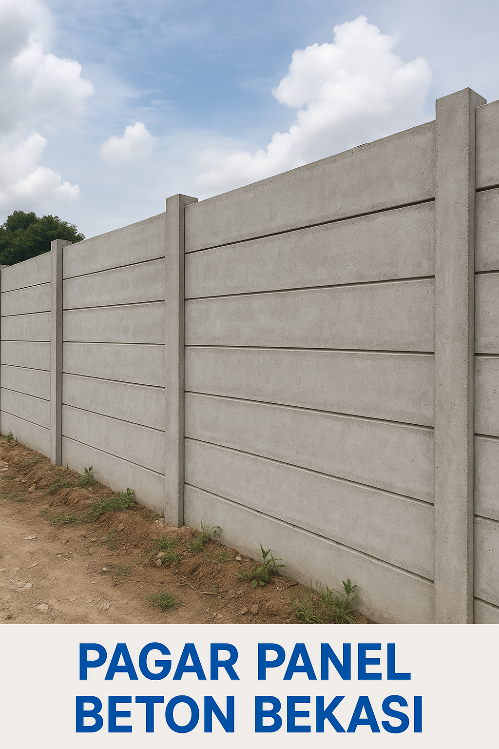Harga Pagar Panel Beton Bekasi