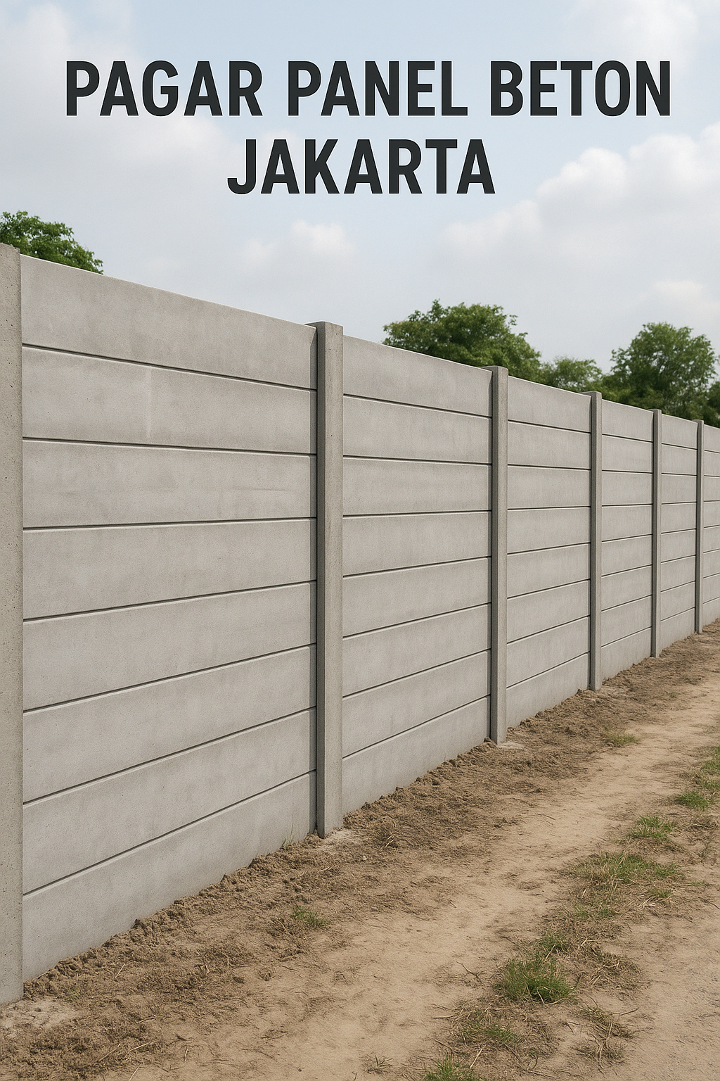 Harga Pagar Panel Beton Jakarta