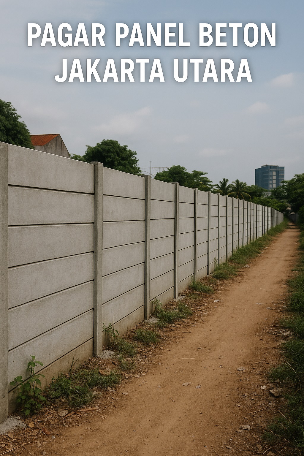 Harga Pagar Panel Beton Jakarta Utara